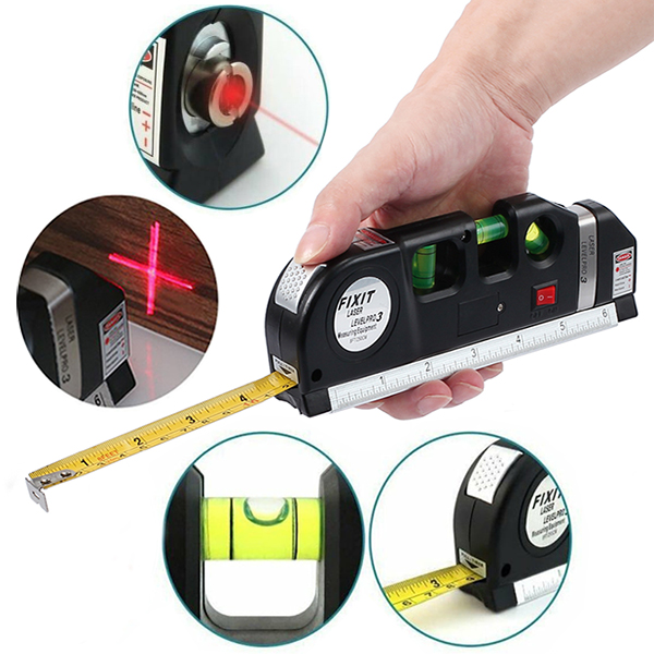 Thước đo laser Nivo đa năng 4 trong 1 cao cấp LV03